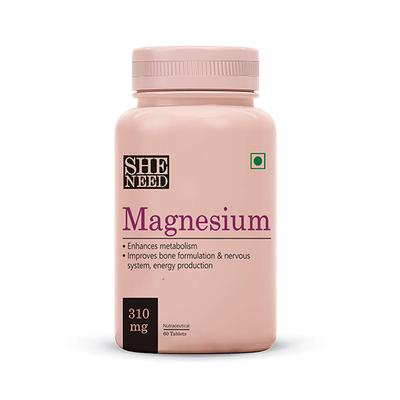 She Need Mind Your Magnesium Capsule 60's - Calcium And Minerals