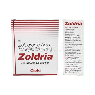Zoldria 4mg Injection 1's - Bone Metabolism-Age