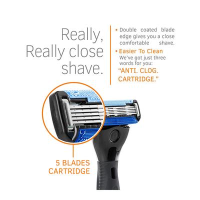 Ustraa Gear 5 Blade Cartridge (Pack of 4) - Razors & Cartridges