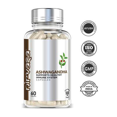 Nirvasa Ashwagandha Capsule 60's - Ashwagandha