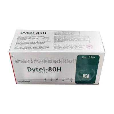 DYTEL H 80 Tablet 10's - Hypertension-Ang