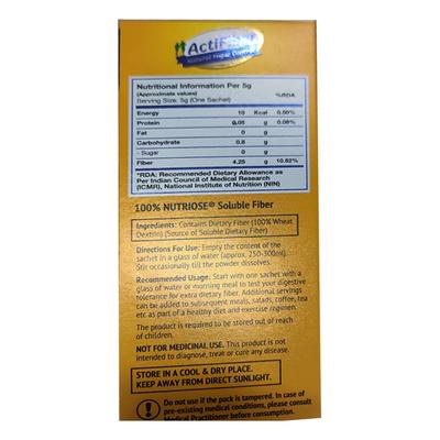 Actifiber Natural Sugar Control Powder (Pack of 30 x 5 gm) - Sugar Substitutes (Fitness)