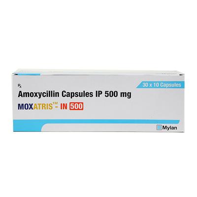 MOXATRIS 500 Capsule 10's - Bacterial Infections-Pen