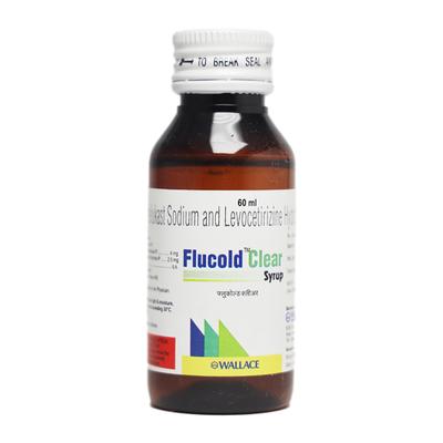 Flucold Clear 4/2.5mg Syrup 60ml - Allergies-Ant
