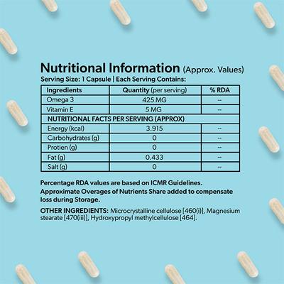Hera Safe Pregnancy Capsule Bundle (Folate First + Calcium Core + Omega One) - Multi-Vitamins