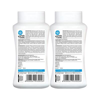 Capt. Zack Barking Up The Tea Tree Shampoo (Pack of 2 x 50 ml) 1's - Pet Healthcare