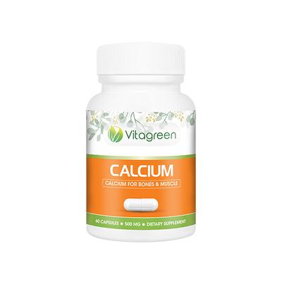 VitaGreen Calcium Capsules 60's - Herbal Dietary Supplement