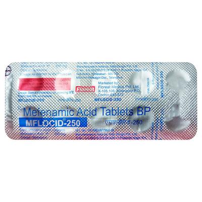 MFLOCID 250mg Tablet 10's - Pain relief-Nsa