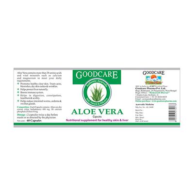 Goodcare Aloe Vera Capsule 60's - Digestive Care