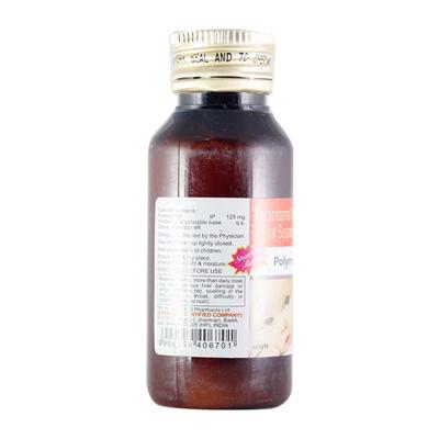 POLYMOL 125mg Oral Suspension 60ml - Fever-Ana