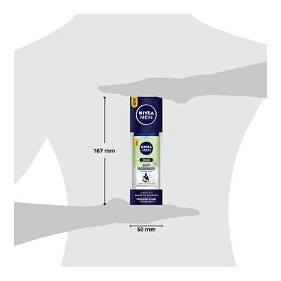 Nivea Men Duo Body Deodorizer Summer Fresh 100 ml - Men Deodorants/Roll-Ons