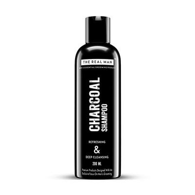 The Real Man Charcoal Shampoo 200 ml - Shampoos