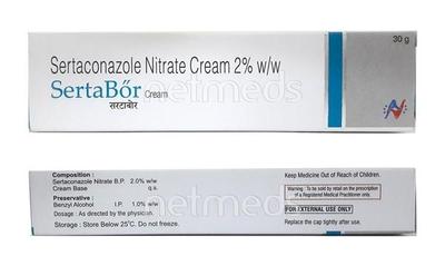 Sertabor Cream 30gm - Fungal Infections-Taa