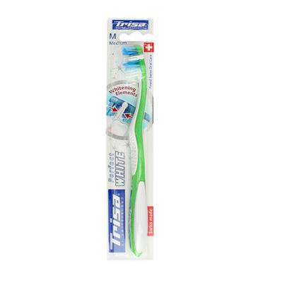 Trisa Perfect White Medium Toothbrush 1's - Baby Oral Care