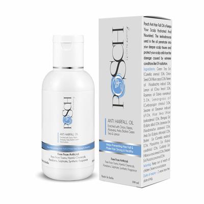 Posch Anti Hairfall Oil (Pack of 2 x 100 ml) - Hair Oils
