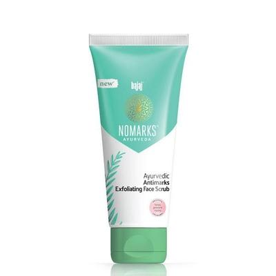 Bajaj Nomarks Ayurvedic Antimarks Exfoliating Face Scrub 50 gm - Face Scrubs