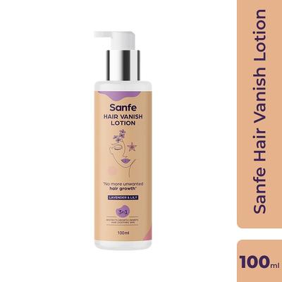 Sanfe Hair Vanish Lotion - Lavendar & Lily 100 ml - Hair Removal Accessories