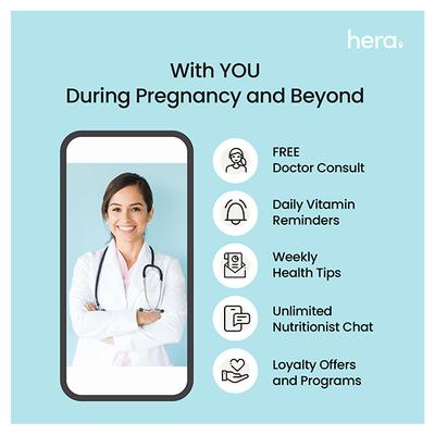 Hera Folate First Capsule 30's - Women Health