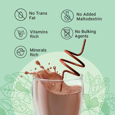 Kapiva 16-in-1 Smoothie Mix Powder - Chocolate Flavour 400 gm - Health Products