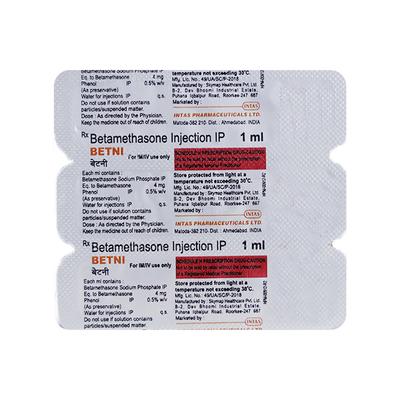 Betni 4mg Injection 1ml - Allergies-Ant