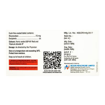 VIKLOT 15 Tablet 8's - Blood Clot-Ant