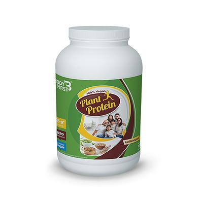 BodyFirst Vegan Plant Protein - Unflavoured 1000 gm - Protein Drink