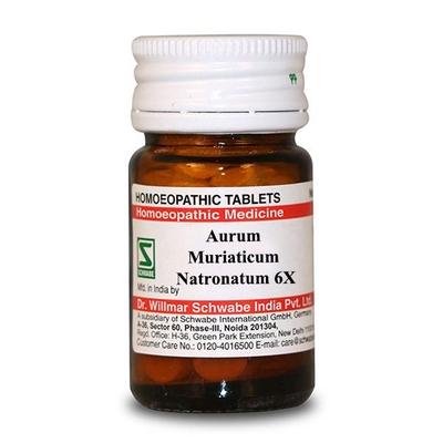 Dr.Willmar Schwabe Aurum Muriaticum Natronatum 6X Tablet 20 gm - Bio-Chemic
