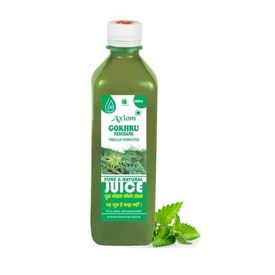 Axiom Gokhru Panchang Juice 500 ml - Ayurvedic Juices