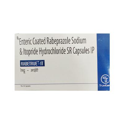 RABETRUE IT Capsule 10's - Ulcer/Reflux/Flatulence-Aaa
