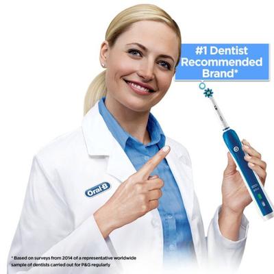 Oral B Pro 2 2000 Rechargeable Toothbrush - Blue 1's - Toothbrushes