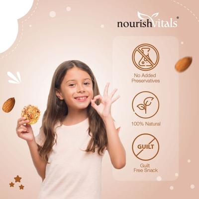NourishVitals Cocount Cookies 120 gm - Nutritional Bars