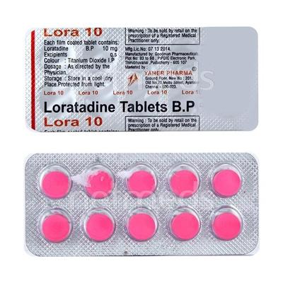 Lora Tablet 10'S - Allergies-Ant