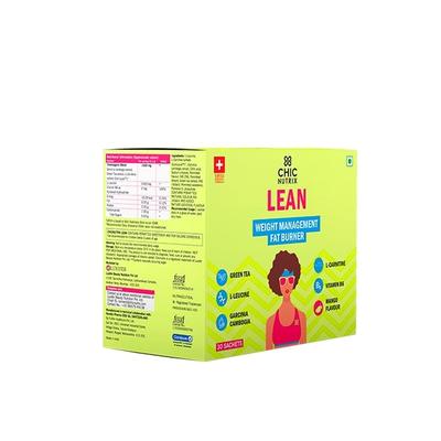 Chicnutrix Lean Weight Management Fat Burner Sachet 30's - Weight Loss