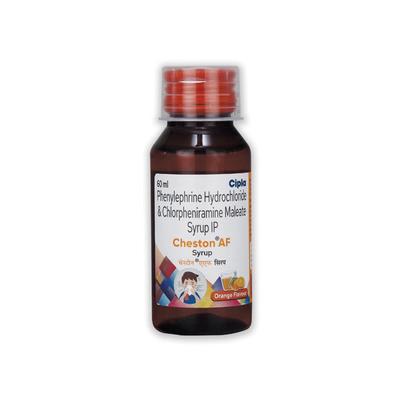 CHESTON AF ORANGE FLAVOUR Syrup 60ml - Cough And Cold-Cou