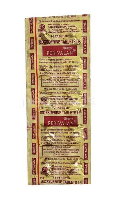 Perivalan Tablet 10'S - Peripheral Hypertension-Per