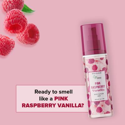CGG Cosmetics Body & Hair Mist - Pink Raspberry Vanilla 100 ml - Body Mist/Spray