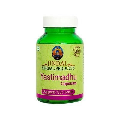 Jindal Herbal Yastimadhu 500 mg Capsule 60's - Speciality Medicines