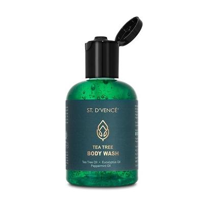 St. D'Vence Tea Tree Body Wash with Eucalyptus Oil & Peppermint Oil 100 ml - Shower Gels & Body Wash