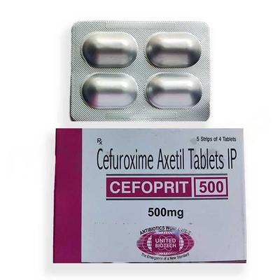 CEFOPRIT 500mg Tablet 4's - Bacterial Infections-Cep