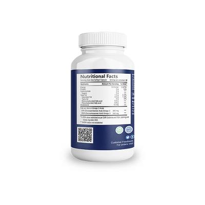 Aiwo Ultimate Omega 3 Double Strength 1000 mg Capsule 30's - Omega Fish Oil Fatty Acids