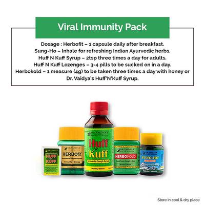 Dr.Vaidya's Viral Immunity Pack - Speciality Medicines