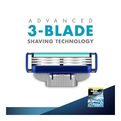 Gillette Mach 3 Turbo Cartridges 2's - Razors & Cartridges
