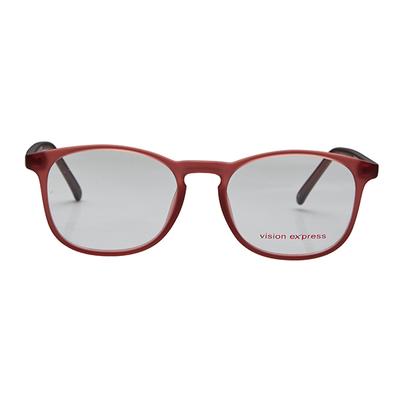 Vision Express 29496 Purple Round Eyeglasses (Including Anti-Reflective Coating Lens) 1's - Wearables Eye Glasses