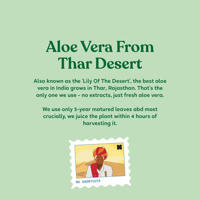 Kapiva Thar Aloe Vera Juice 1 ltr - Ayurvedic Juices