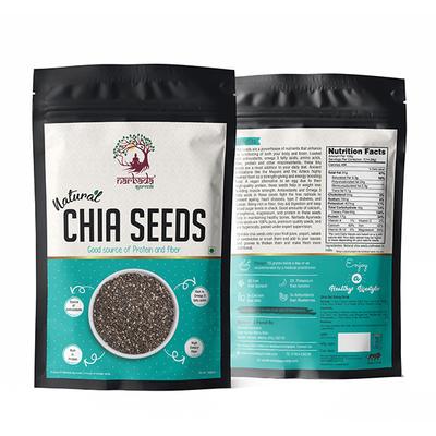 Narbada Ayurveda Natural Chia Seeds 250 gm - Health Products