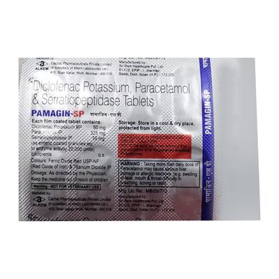 PAMAGIN SP Tablet 10's - Pain relief-Nsa