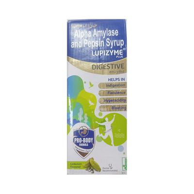 LUPIZYME PLUS CARDAMOM FLAVOURED Syrup 200ml - Digestion-Dig