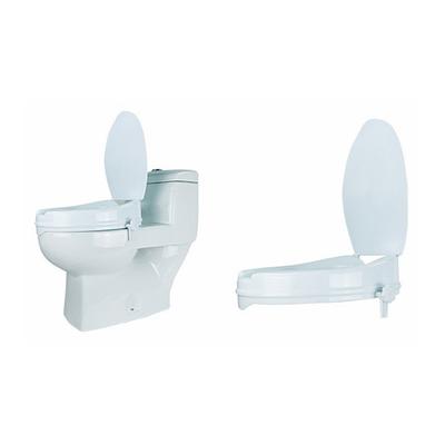 Entros Raised Toilet Seat With Lid 6 Inch (SC7060D) - Wheelchairs & Walking Sticks
