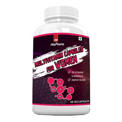 Neurapid Multivitamin Capsules For Women Veg Capsule 60's - Multi-Vitamins