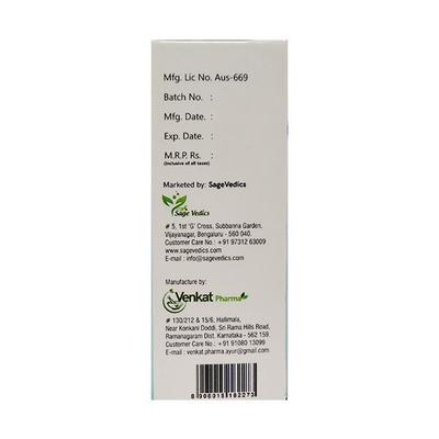 Sage Vedic's Pediatric Nasal Drops 15 ml - Cough & Cold (Ayush)